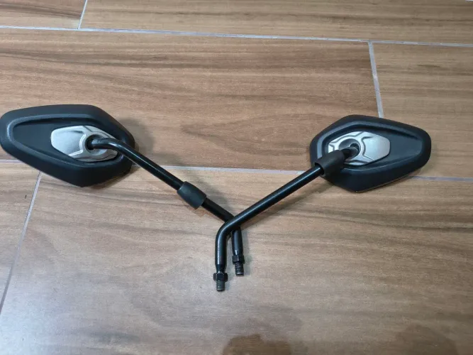 Par de Retrovisores Modelo Tiger 1200 (Haste Fixa) - Estado de Novo