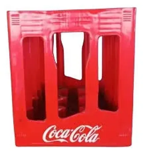 Caixa de vasilhames de Coca Retornavel de 2 litros