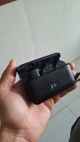 Microfone Lapela SEM FIO Tipo C