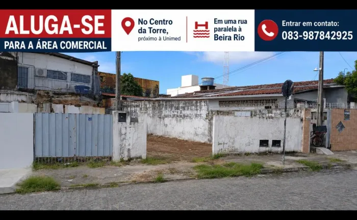 alugo terreno comercial na torre boa localização próximo à Unimed a beira rio