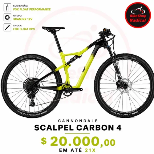 Bike Cannondale Scalpel Carbon 4 - NOVA
