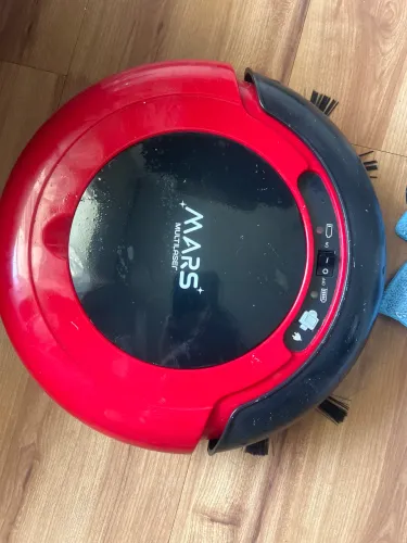 Robô Aspirador Multilaser Mars - Aspira e Passa Pano + Acessórios Extras