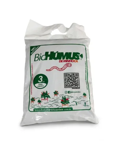 BioAdubo Húmus de minhoca 3kg