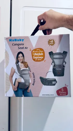 Canguru KaBaby Seat Air - 5 Formas de Uso