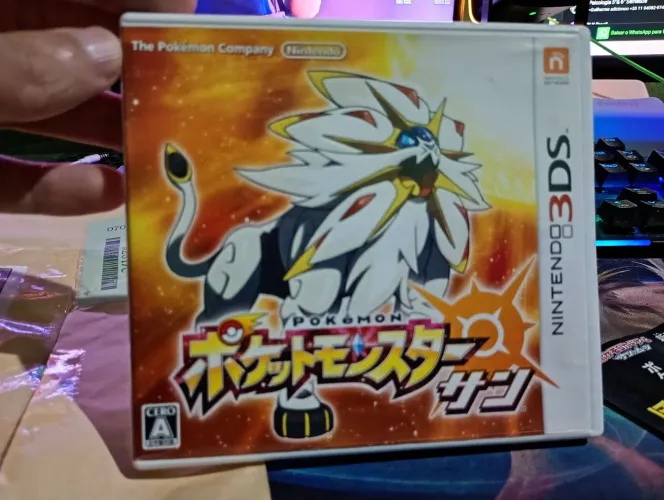 Pokémon sun 3ds (versão japonesa)