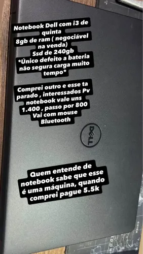 Notebook Dell