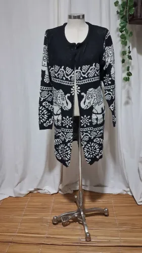 Casaco tricot elefante 