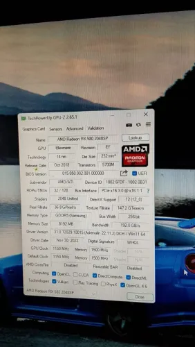 Rx 580 2048sp nova
