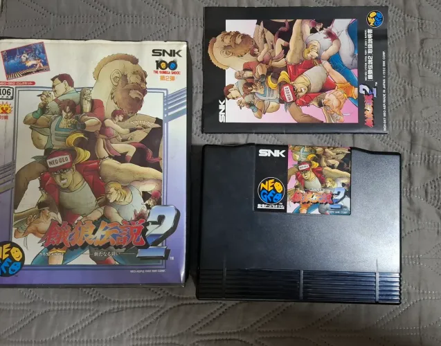 Fatal Fury 2 Neo Geo AES - NeoGeo Cartucho - SNK