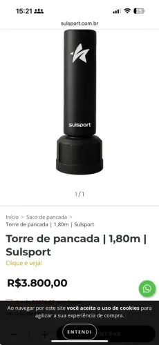 Torre saco de pancada