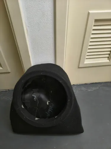 Caixa lateral em fibra subwoofer