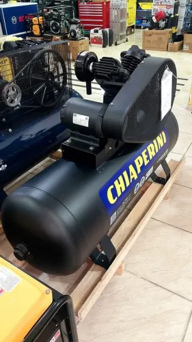 Compressor de Ar 250 Litros 175 Psi Motor 5CV Profissional Chiaperini (Novo/Loja)