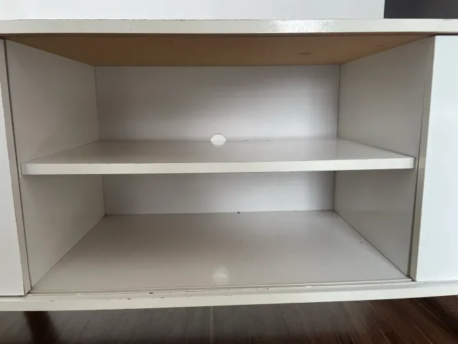 Rack tv branco