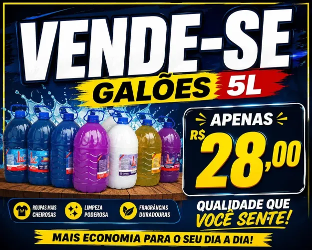 Produtos de limpeza ?