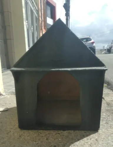 Casa Cachorro Madeira grande