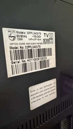 televisão Philips de 32
