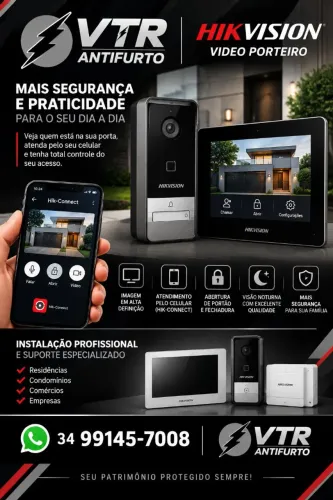 Video porteiro hikvision