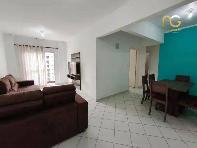 Apartamento à venda, 74 m² por R$ 390.000,00 - Tupi - Praia Grande/SP
