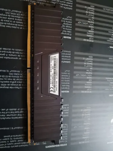 Memória Cosair Vengeance LPX DDR4