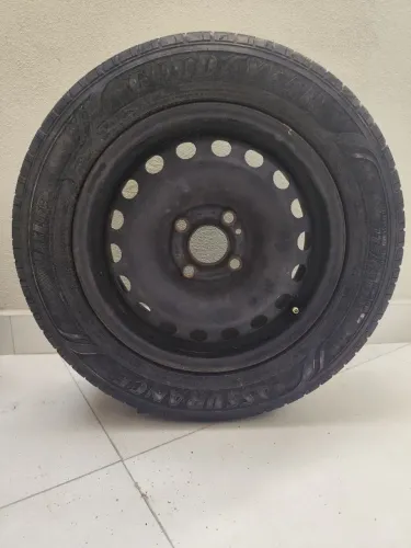 Roda aro 14 com pneu para estepe