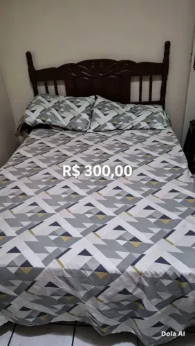 Cama casal - Sucupira / Sem colchão