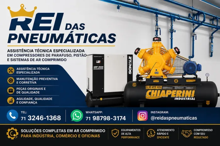 Manutenção de compressores de ar