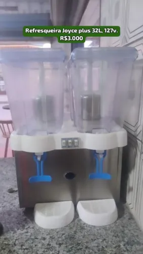 Refresqueira para suco Joyce plus 32L, 127v.