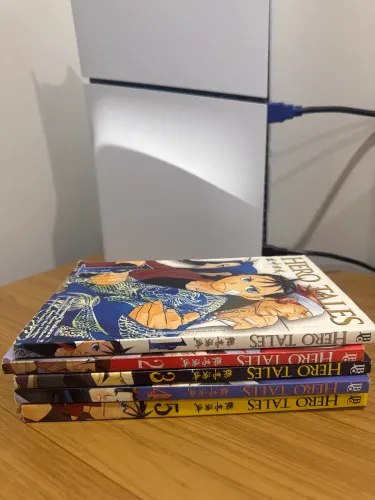 Mangá Hero Tales Completo Vol. 1 ao 5 JBC