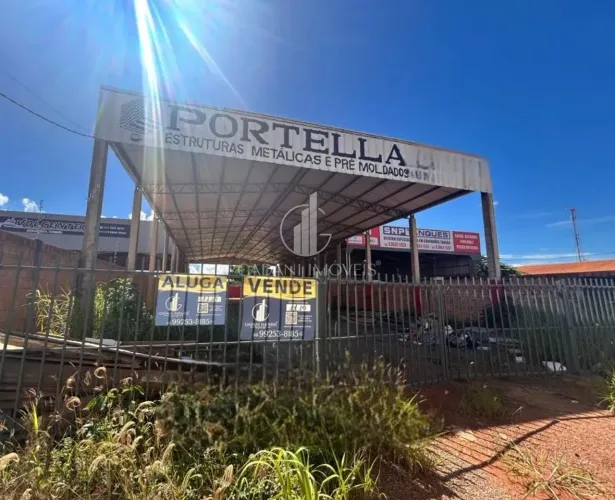 BARRACÃO DE 640M² PARA LOCAÇÃO NA BR 163 POR R$ 14.000,00 NO BAIRRO ALTO DA GLORIA EM SINO