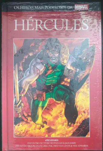 HQ HÉRCULES - SALVAT (VERMELHA). ED. 46 (NOVO - CAPA DURA - LACRADO)