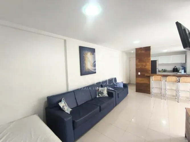 Apartamento Frente Mar | 3 Quartos (1 Suíte) | Lazer Completo na Cobertura | Praia das Vir