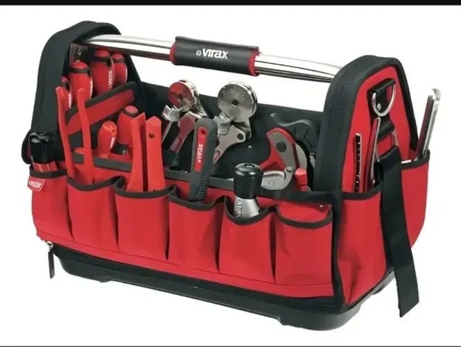 Bolsa Ferramentas Pequena Reforçada Organizadora 12kg Virax