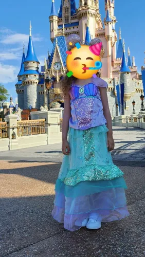Fantasia Pequena Sereia - ORIGINAL Disney