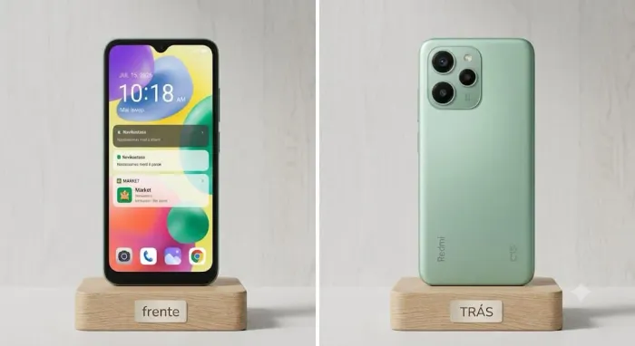 Celular Xaiomi 15C seminovo
