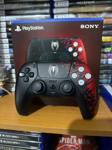 Controle ps5 edição spider man 2 