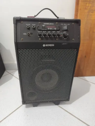 Caixa de Som Amplificada multiuso Mondial Connect Pro II 60W RMS