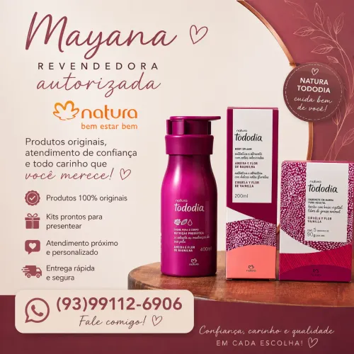 Boticário e natura 