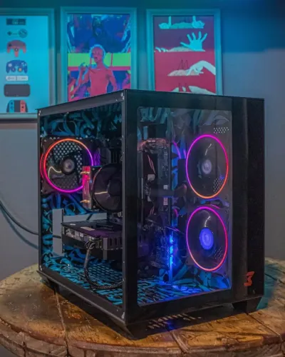 PC Gamer Ryzen 5 2600X, RX 6600 8GB, 16GB RAM, SSD 512GB, A520, Fonte 650W