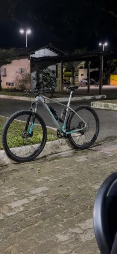 Bike mtb audax, vai com sapatilha e clip, tem conversa no valor 