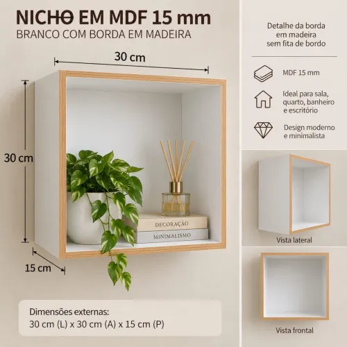 Nichos em MDF