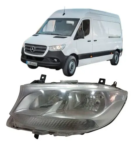Farol Mercedes Sprinter 2020 a 2023 Lado Esquerdo 