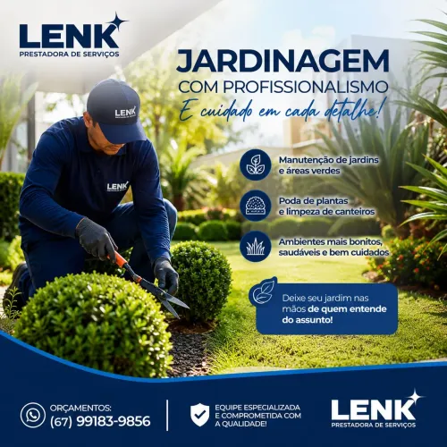 Serviço de Jardinagem Profissional