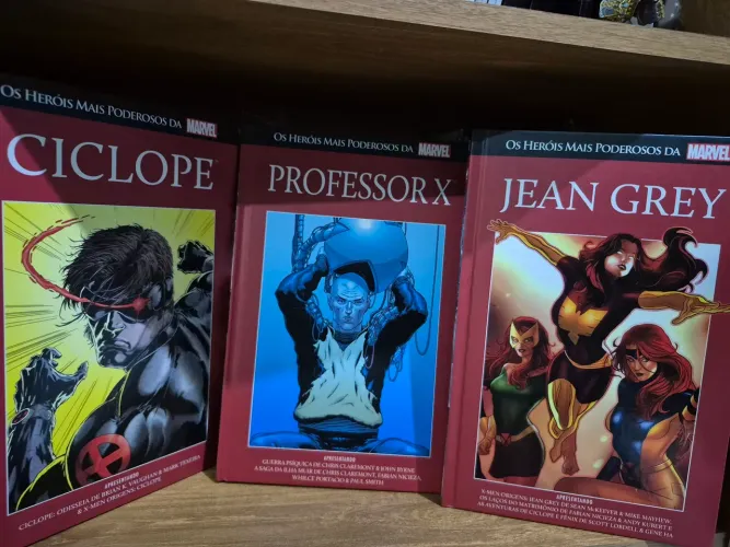 Jean Grey, Ciclope e Professor X (SALVAT)