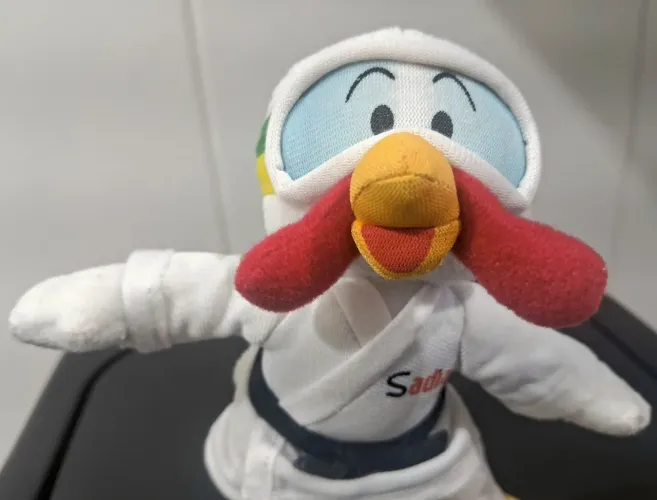  Pelúcia Galinho da Sadia Judô (Usado)