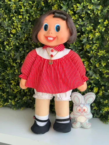 Boneca Mônica antiga da Estrela 1979
