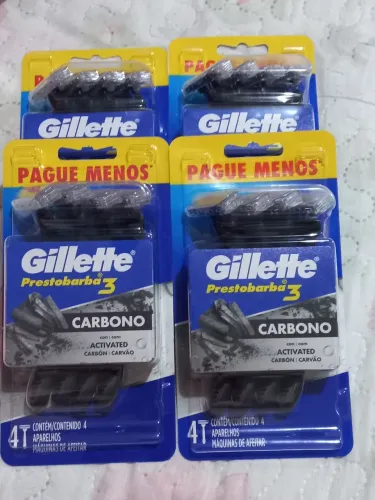 Prestobarba gillette 3/carbono /3 lamina