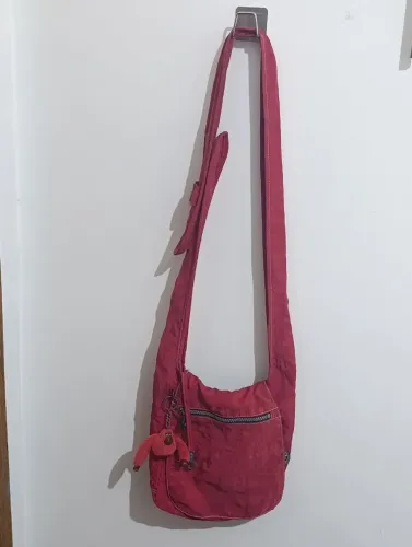 Bolsa Kipling vermelha original