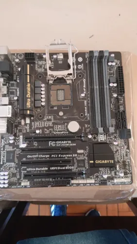 Placa Mãe gigabyte GA-z87m d3h socket lga 1150