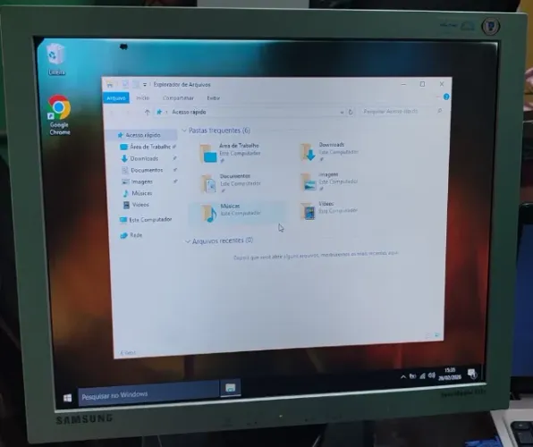 Samsung 913V Funcionando com Detalhes nas fotos