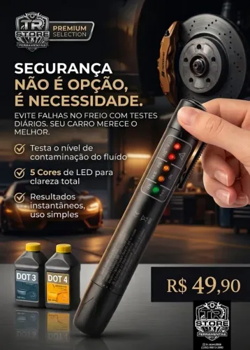 Caneta de Teste do Fluído do Freio